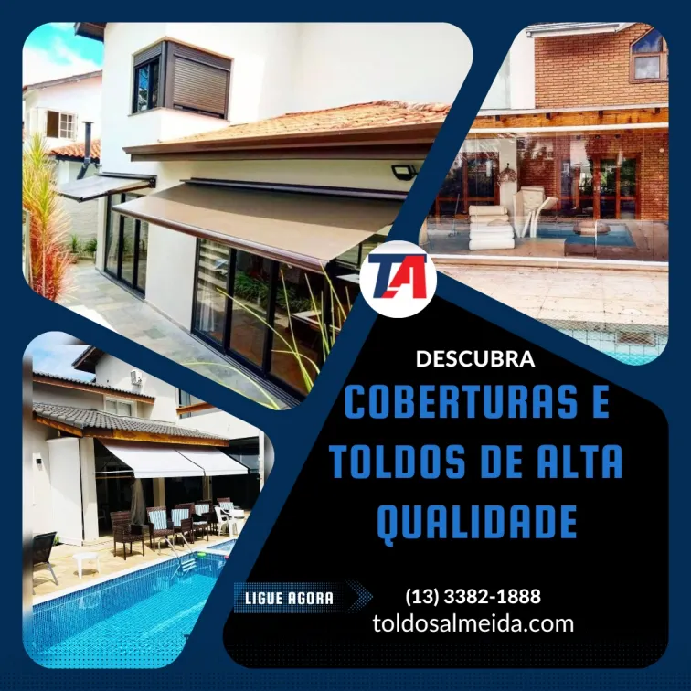 Coberturas e toldos de Alta Qualidade em Guarujá